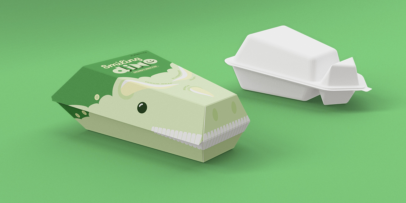 Green Smiling Dino package.